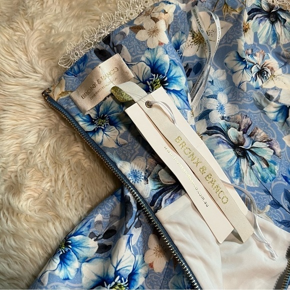 Bronx and Banco Yana Floral Midi Dress - Size Small worn once now! - Picture 6 of 7